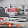 VEVOR Meat Slicer 180W Electric Deli Food Slicer SUS420 Stainless Steel Blade and Blade Guard Adjustable Thickness for Home Use