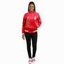 DST Greek Apparel M Red Zip Up Track Jacket