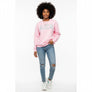 AKA Greek Gear M Pink Embroidered Crew Sweatshirt