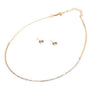 Clear Stone Elegant Necklace Set