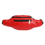 Fanny Pack 80's Red 5 Pocket Waist Bag Women