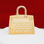 Brooch Red Mini Iconic Handbag Parisian Pin