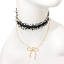 Ripped Denim Choker