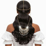 Gold and Cream Pearl Head Chain