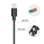 Micro USB Dual Charging Lightning Cable, 2 in 1 Braided Charger Cord For iphone
