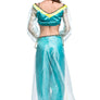 Aladdin Animation Arabian Princess Jasmine Costume Cosplay Halloween Adult Crown