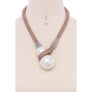OVER SIZED PEARL NECKLACE