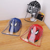 Protective Baseball Kid Child Kitty Spiderman Cap Hat Detachable Shield Spit