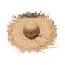 Woman Summer Outdoor Beach Cool Raffia Straw Hat Hollow Out Large Visor Brim U.S