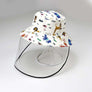 Protective Anti Spit Dust Animal Fruit Print Bucket Kid Sun Cover Shield Hat Cap
