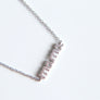 Necklace Collier Collar Europe Crystal 925 Sterling Mama Pendant Mother's Day