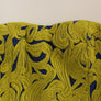 Blue Yellow Strapless Bubble Mini Shift Dress