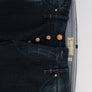 Blue Wash Cotton Regular Straight Fit Jeans