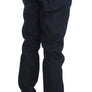 Blue Wash Cotton Regular Straight Fit Jeans