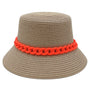 Orange Chain Camel Bucket Hat