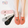 Woman No Show Invisible Miu Miu Character Cat Kitten Cotton Low Cut Ankle Socks
