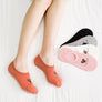Woman No Show Invisible Miu Miu Character Cat Kitten Cotton Low Cut Ankle Socks
