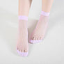 Mädchen Candy Pastell Farben Damen Harajuku Netz Durchsichtig Sexy Süß Söckchen