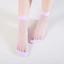 Mädchen Candy Pastell Farben Damen Harajuku Netz Durchsichtig Sexy Süß Söckchen