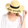 Bon Voyage Beige Floppy Hat