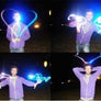 Laser LED Finger Glitter Light Bright Ring Dancing Glowing Rave Birthday Party