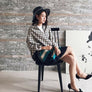 Multi Tone Plaid Oversized Checker Cashmere Blanket Tassel Long Scarf Shawl Wrap