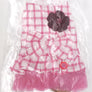 Bow knot Checker Plaid Ruffle Tutu Skirt Princess Dog Cat Dress Pet Clothes 3col