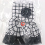 Bow knot Checker Plaid Ruffle Tutu Skirt Princess Dog Cat Dress Pet Clothes 3col