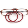 Women Man Reading Presbyopia Magnifying Eye Glasses Neck Hangs Necklace Flexible