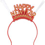 2020 Happy New Year Party Headband Light Up Glowing Hair Band LED Flashing Shade