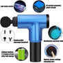 6 Gears Muscle Deep Tissue Massager Wireless Fascia Gun Gym Recharge 4000r/min