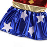 Wonder Woman Pet Costume Dress Cosplay DC Comics Justice League Dog Super Hero