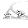 925 Sterling Silver European Pet Cat Tree Life Story Super Mom DIY Bead Bracelet