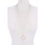 METAL PENDANT LONG NECKLACE