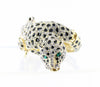 Rhinestone Cheetah Bangle