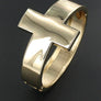 Metallic Cross Bangle