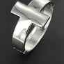Metallic Cross Bangle