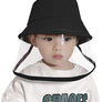 Detachable Protective UV Shield Anti Spit Dust Fishing Bucket Kid Child Hat Cap
