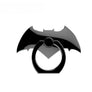 Universal Bat Metal Mobile Smart Phone Stand Tablet Ring Sticky Holder Finger