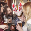 FortNite Fox Drift Costume Latex Head Mask Halloween Cosplay Video Game Party