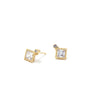 RHINESTONE STUD EARRING