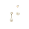 RHINESTONE & PEARL LONG EARRING