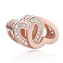 925 Sterling Silver European Rose Gold Charm Cat Tree Life Mom DIY Bead Bracelet