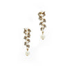 PEARL RHINESTONE DROP EARRING