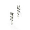 PEARL RHINESTONE DROP EARRING