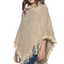 Fringe Hooded Poncho
