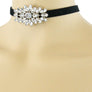 Crystal Bead Choker Necklace