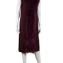 Faux Fur Collar Longline Vest