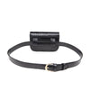 Women Alligator Fanny Pack Leather Waist Belt Classic Bag Bum Pouch Wallet Purse