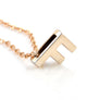 Women Gold DIY Capital Letter Name Alphabet Initial Link Chain Pendant Necklace
